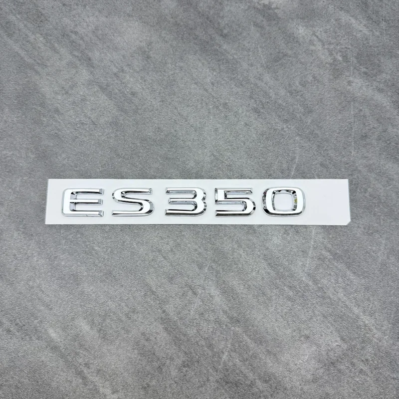 Фото 3D автомобильная наклейка ES200 ES240 ES250 ES260 ES300 ES300H ES350 ES350L ES350H эмблема перемещения задний значок наклейка аксессуары №4