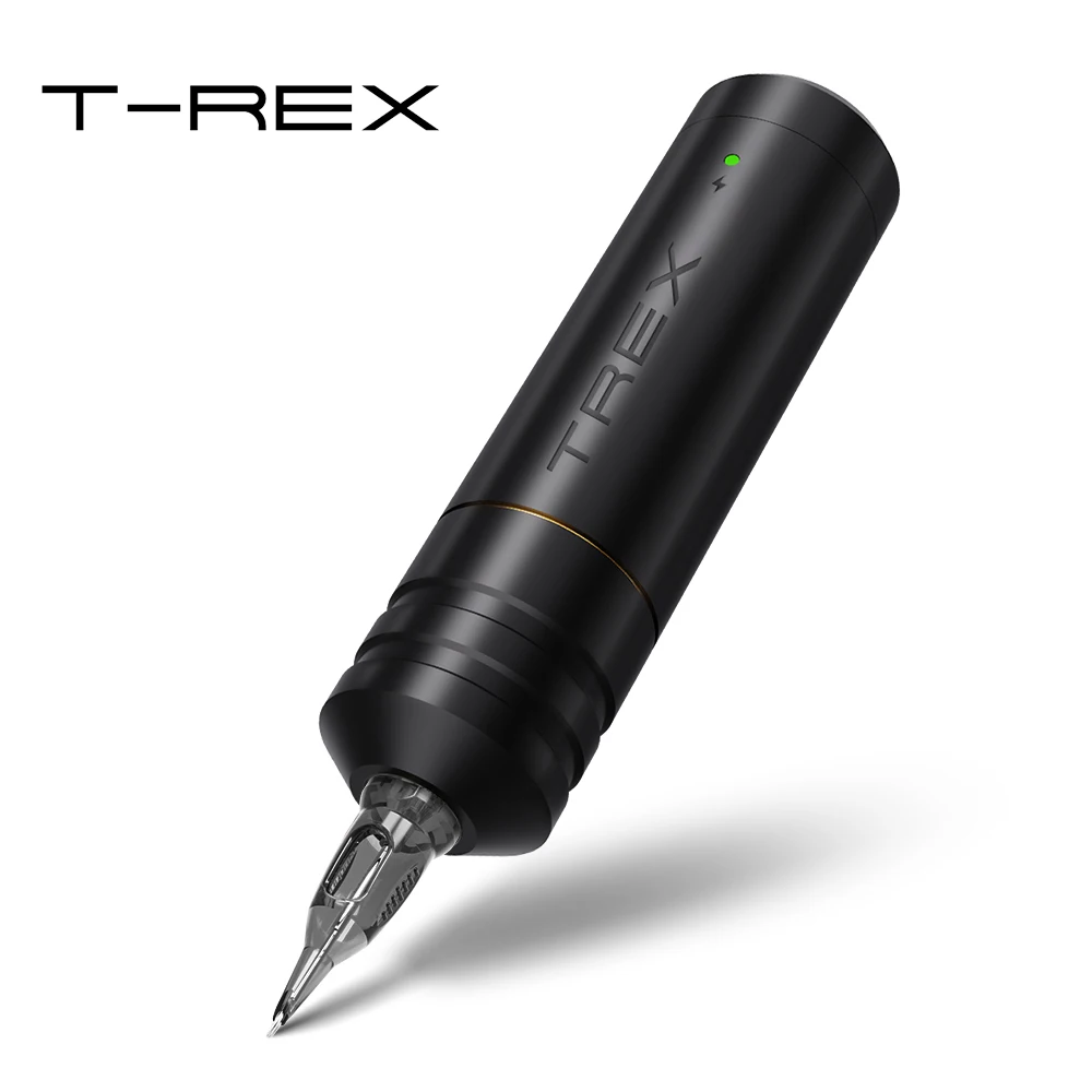 Тату-машинка T-Rex 3-х Поворотная тонкая с мотором на заказ, 29 мм