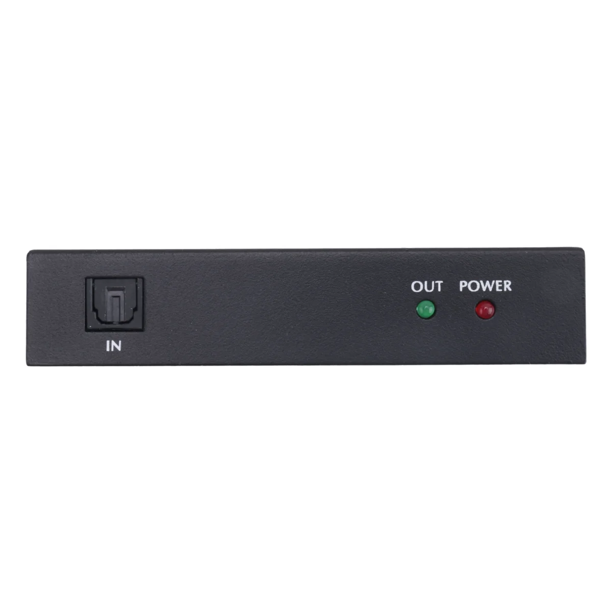 Фото Цифровой оптический аудиоразветвитель 1X4 Цифровой SPDIF Toslink Оптоволоконный аудиоразветвитель 1 в 4 из алюминиевого сплава (вилка стандарта США) №5