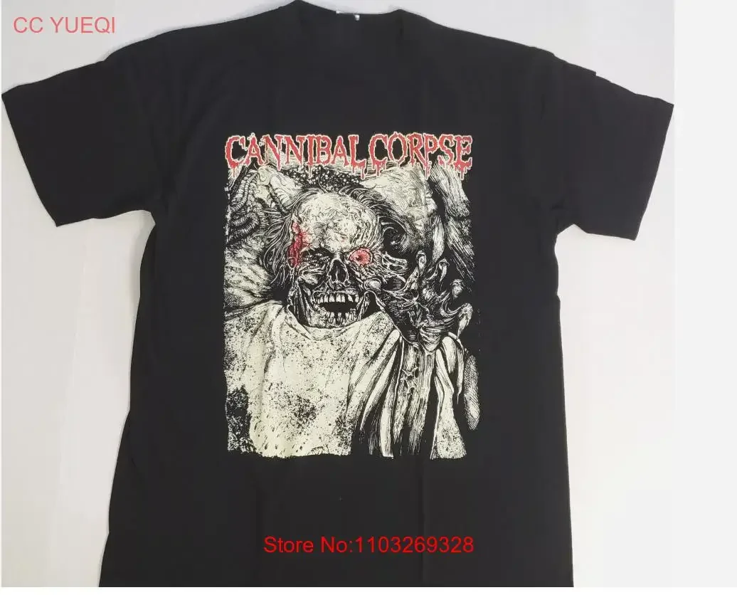 Футболка Cannibal Corpse Rotting Death Metal, мужская, 100, хлопок, новый винтажный стираный унисекс, слегка универсальный топ для повседневной носки