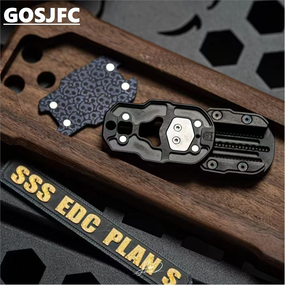 Механический слайдер SSS EDC, декомпрессионная игрушка на кончиках пальцев, металлические игрушки для снятия стресса (art.: 3920cb015d623) - 3920cb015d623