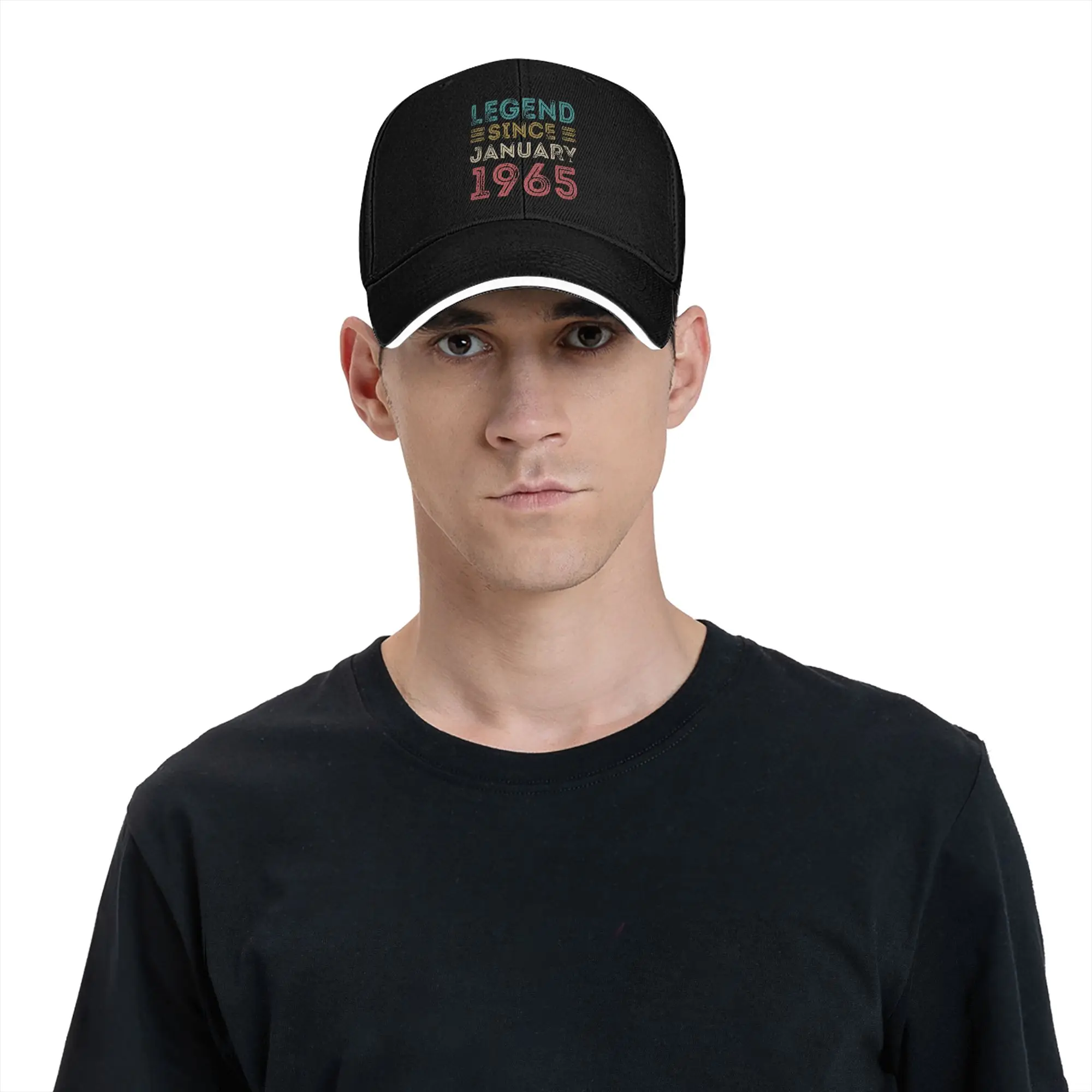 Винтажная бейсболка Legend Since 1965, январь 1935, мужская и женская дизайнерская шляпа в стиле хип-хоп, летние винтажные охотничьи бейсболки, оптовая продажа (art.: 3920d2395fe3f) - 3920d2395fe3f