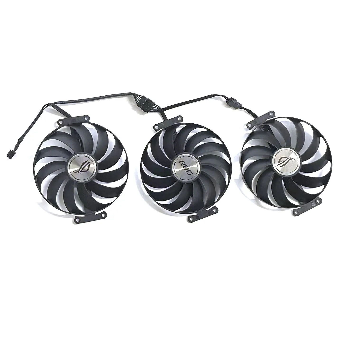 Фото Вентилятор для видеокарты ASUS ROG Strix GeForce RTX 3080 3070 3090 3060Ti 3070Ti 3080Ti 95 мм CF1010U12S №2