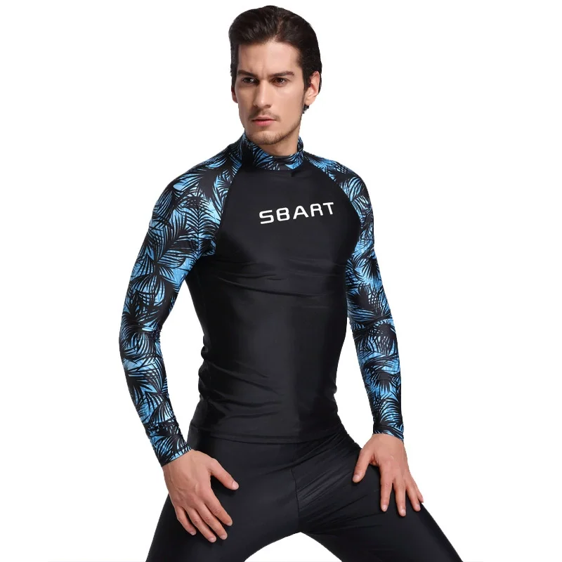 Sbart мужские купальники Rash Guard костюмы для серфинга и дайвинга купальный костюм плавательный костюм топы УФ-плавание RashGuard (art.: 3920cd3229840) - 3920cd3229840