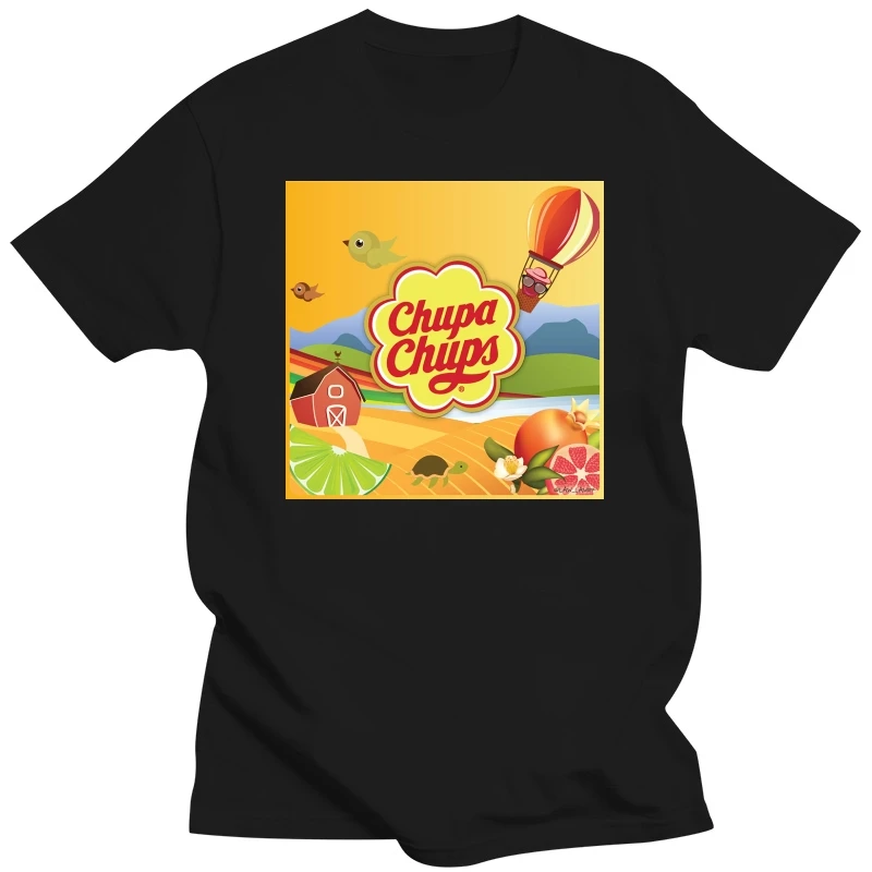 Мужские футболки Chups, Повседневная футболка с коротким рукавом и воротником
