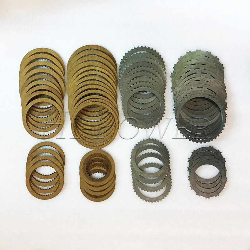 Фото Новый комплект для восстановления коробки передач U150E U151E U150F U151F Главный комплект для капитального ремонта диска сцепления для фрикционной пластины TOYOTA Стальной комплект №5