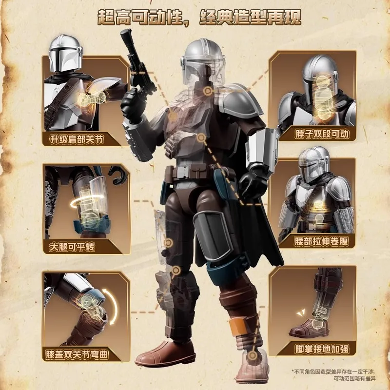 Фото Новая Blokees Blind Box Star Wars Star Edition No 1, Mystery Box, аниме-фигурка Bounty Tour, индивидуальный орнамент, коллекционная игрушка, подарок на день рождения №3