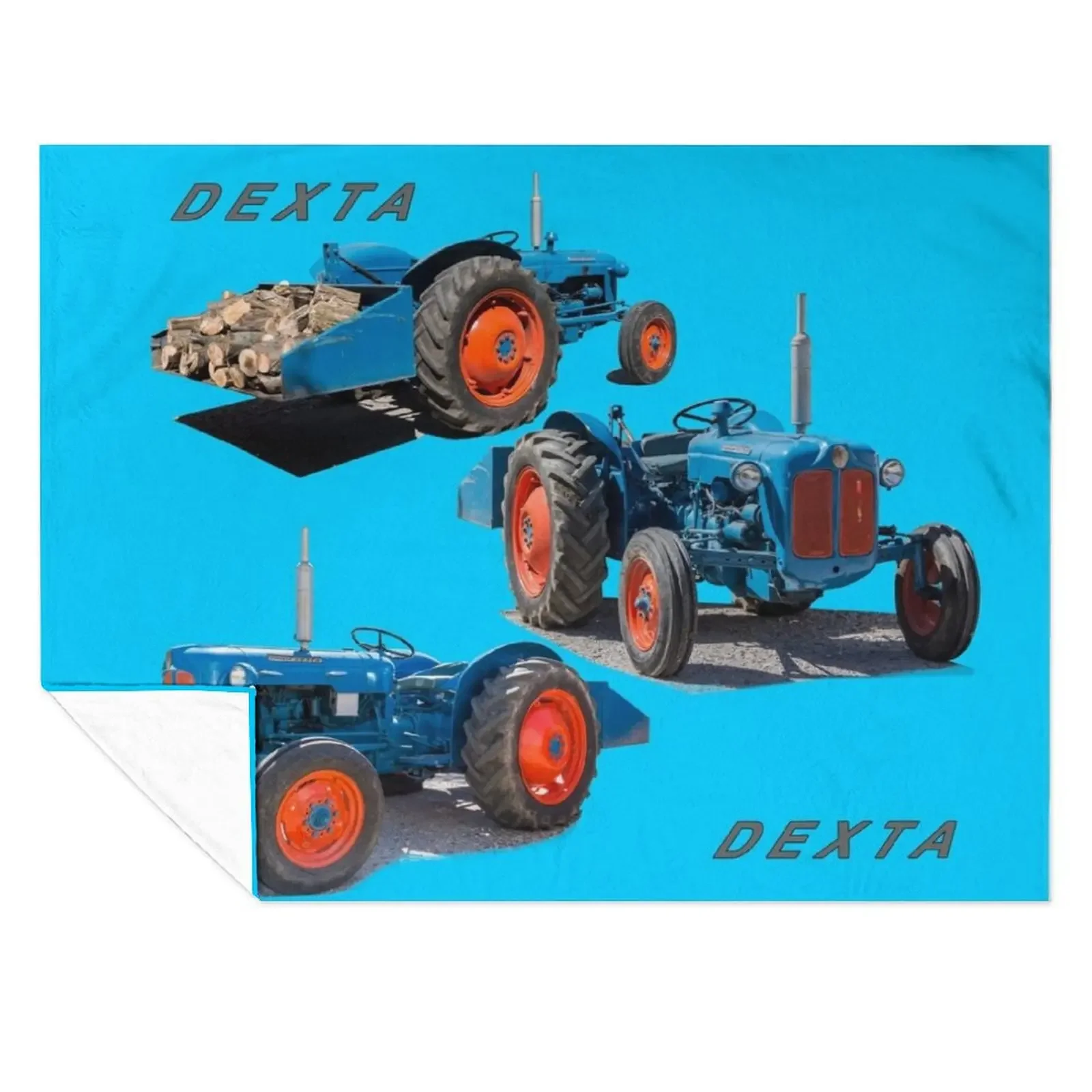 Fordson Dexta, пледы, большой гигантский диван, роскошные пледы для кемпинга