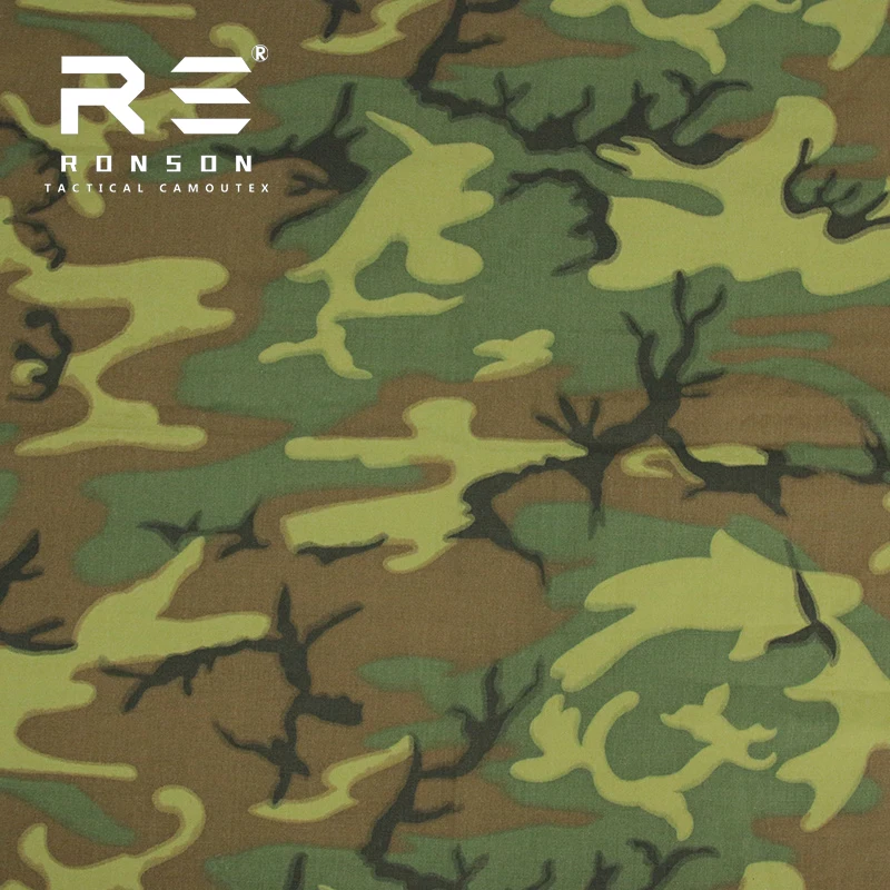 Горячая Распродажа 50% нейлон 50% хлопок ткань ERDL CAMO NYCO5050 Рипстоп тактическая ткань используется для униформы (art.: 3920c536f586b) - 3920c536f586b