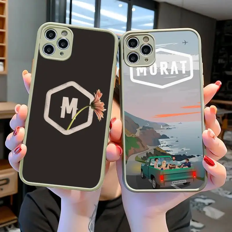 Чехол M-MoratS для телефона iPhone 14 11 12 13 Mini Pro Max 8 7 Plus X XR XS MAX, Прозрачный матовый чехол