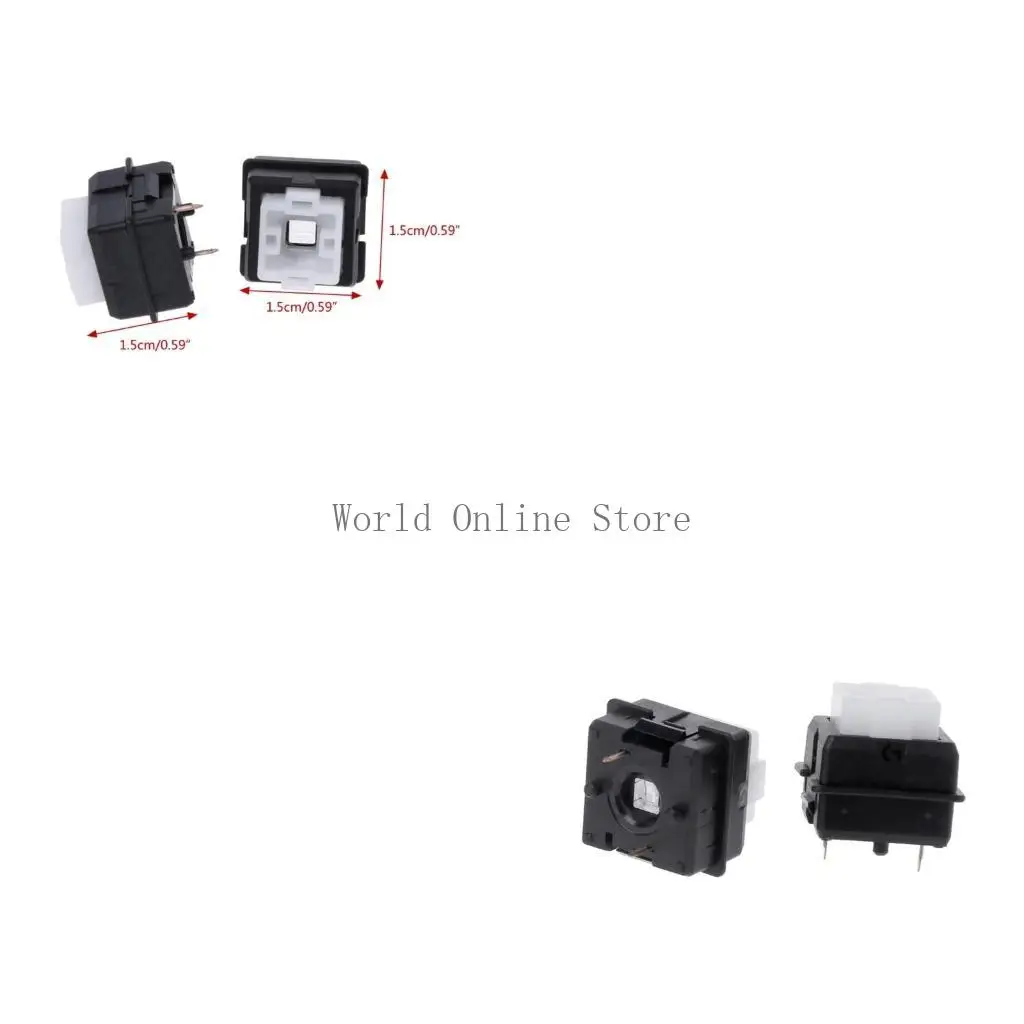 2 x Black Romer G Механические клавишные тактильные переключатели для G910 G810 87HC