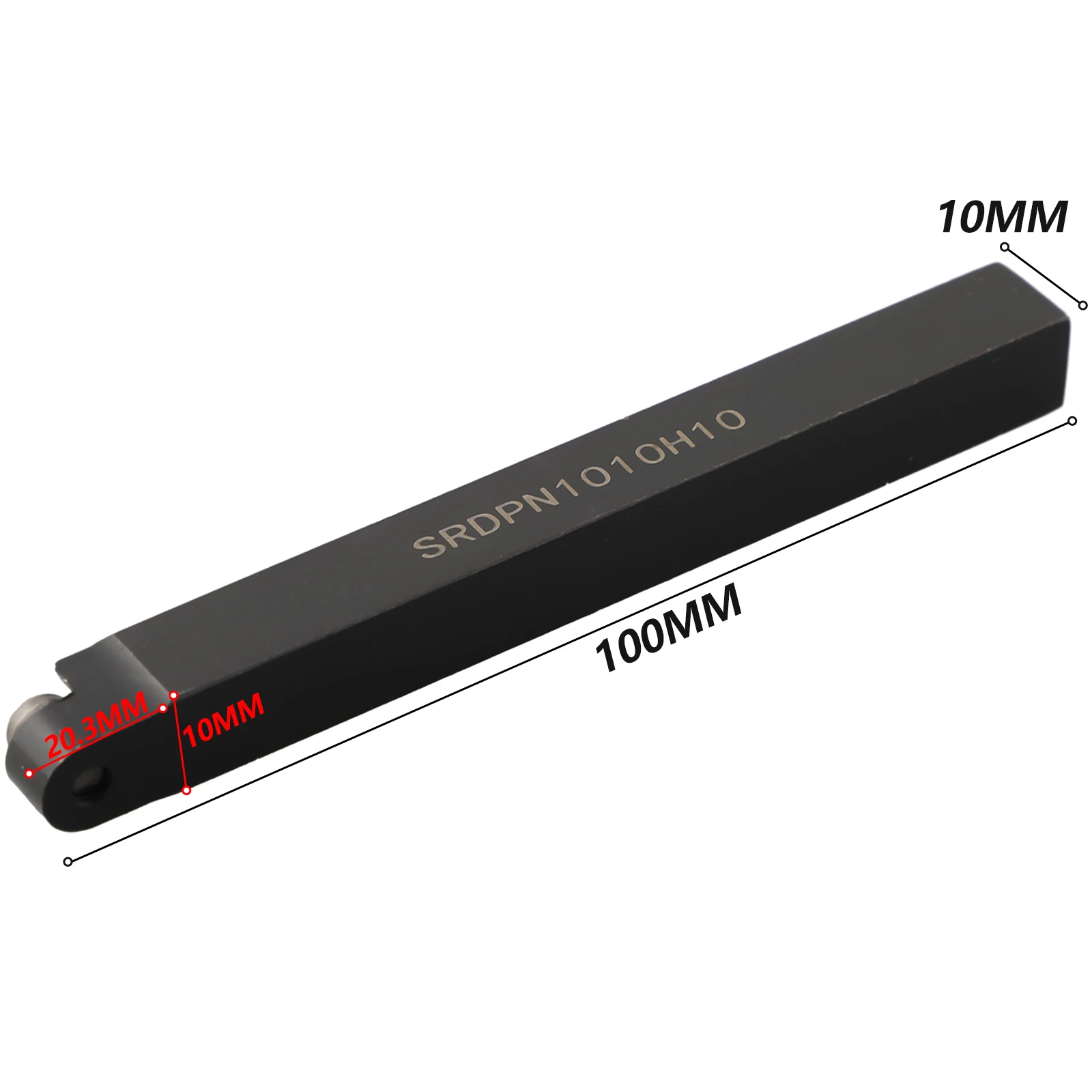 Фото SRDPN1010H10 Держатель токарных инструментов SRDCN + 10 шт. RPMT10T3MO Токарные инструменты повышенной длины для непрерывного использования №5