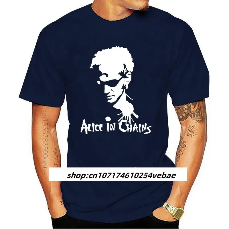 Kaus Merch Terbatas Uniseks Layne Staley Alice In Chain