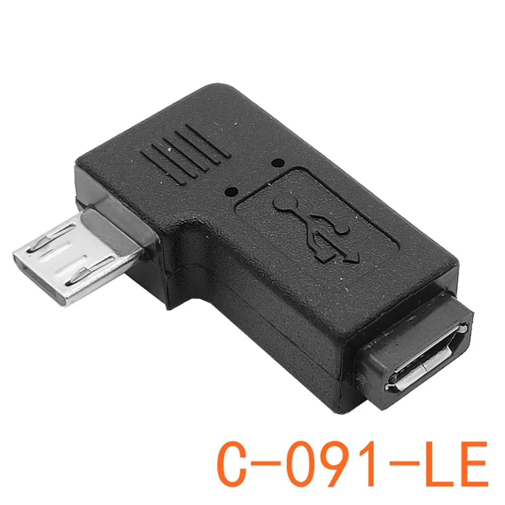 Фото 90 градусов левый и правый угловой мини-USB 5pin гнездо к Micro USB штекер Адаптер Синхронизации Данных штекер Micro USB к мини USB разъему №4