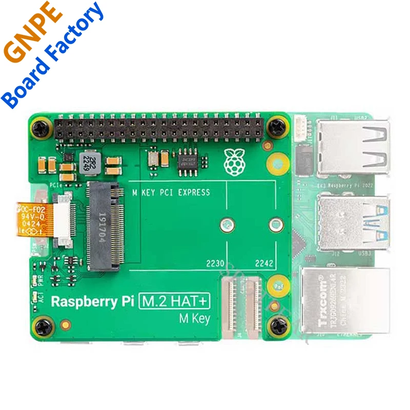 Фото Оригинальный Raspberry PI 5 AI Kit Hailo8l 13/26 Топ PCIE M.2 HAT + №3