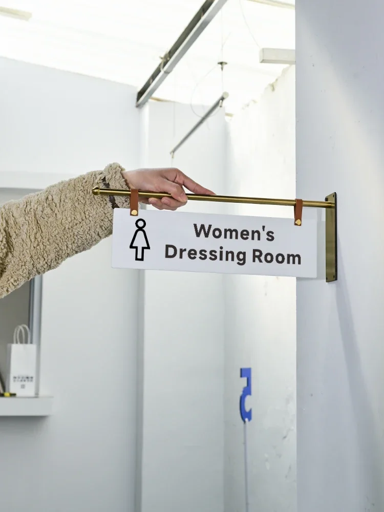 Для Herren Ankleide zimmer Zeichen Frauen Ankleide zimmer Zeichen Metall Zeichen Platte Tür platte benutzer definierte Logo Seit