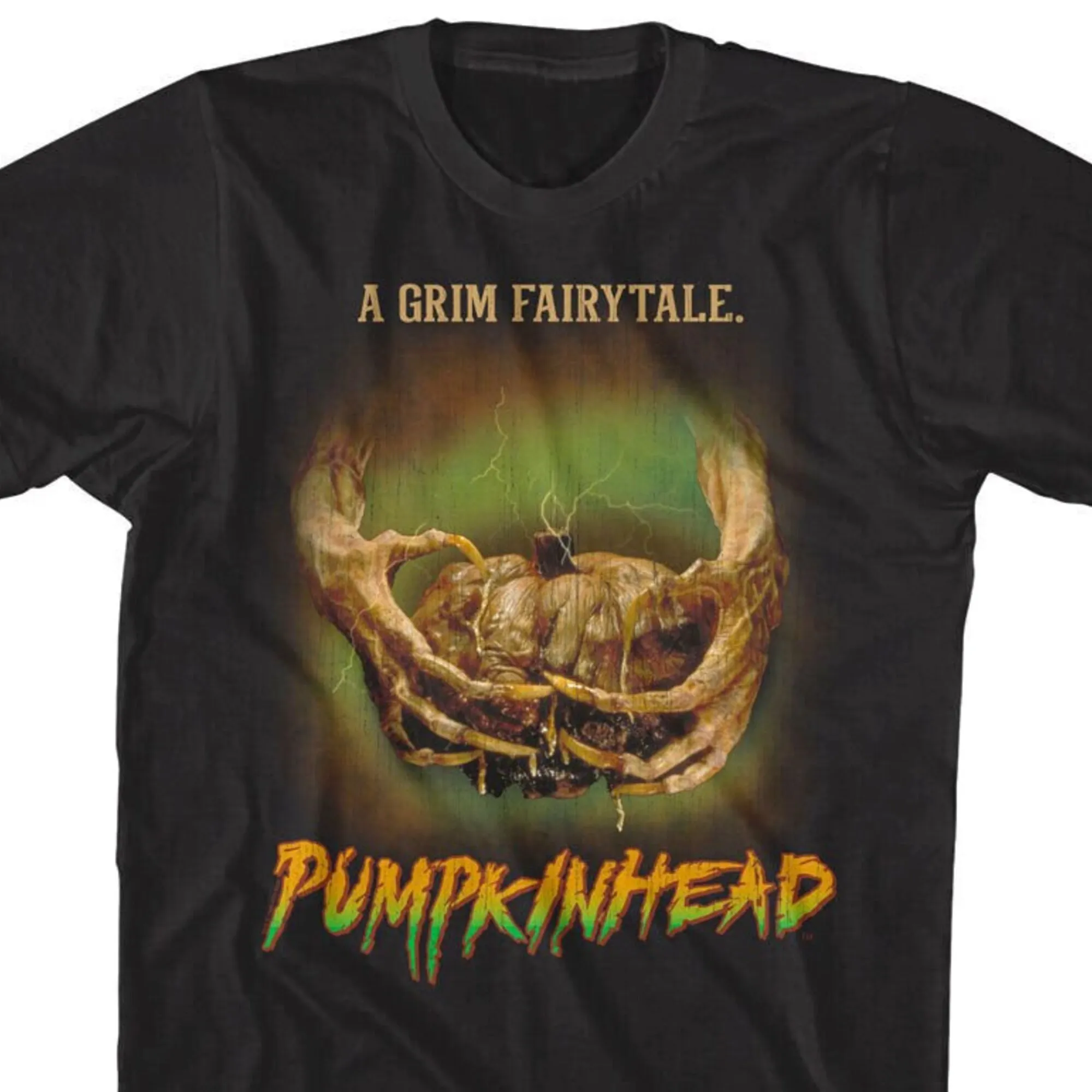 PUMPKINHEAD, футболка, гниющая тыква, демон, коготь, фотография