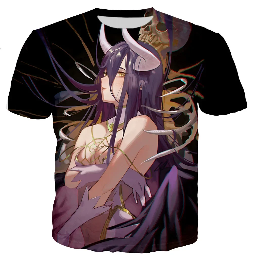 Лидер продаж 2024, футболка Overlord Albedo с 3D принтом для мужчин и женщин, новая модная повседневная стильная футболка, уличная одежда унисекс, топы большого размера (art.: 3920c86a13a14) - 3920c86a13a14