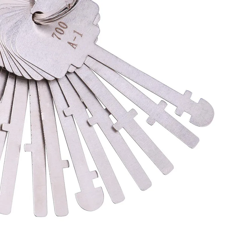 Фото KLOM Warded Pick Set 40 шт./лот ключи Ward ock Keys Warded ock Skeleton ock Pick Tool Инструменты Unock для профессионального оксиметра №5