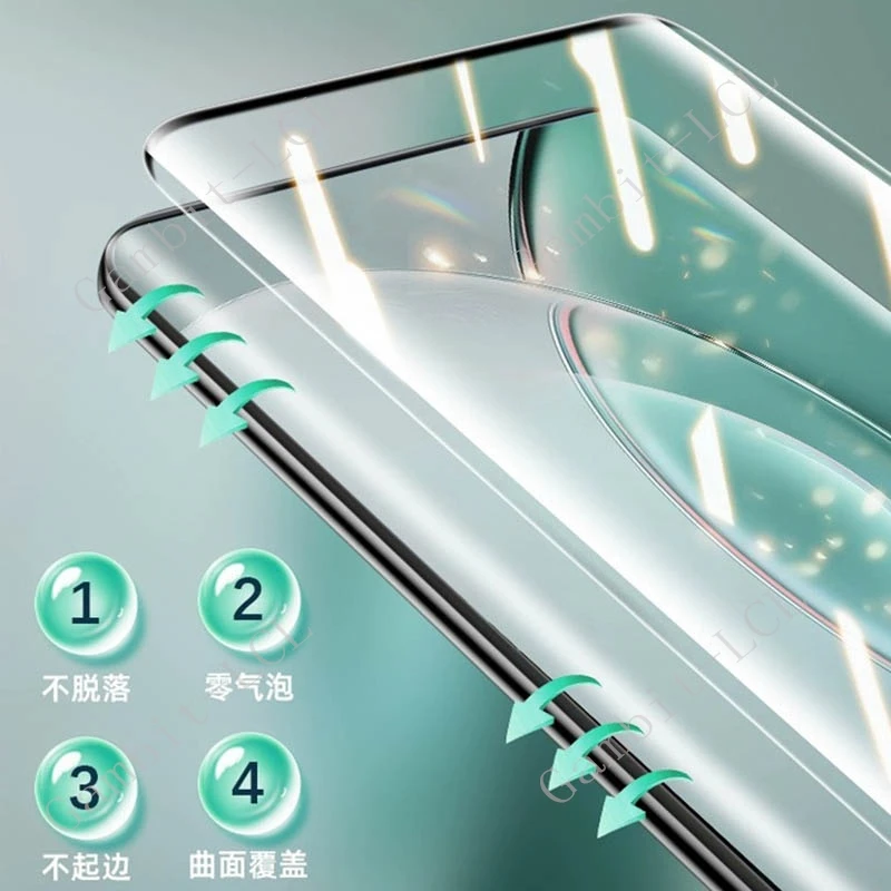 Фото 4 шт. 3D полностью изогнутое закаленное стекло для Xiaomi Redmi Note 13 Pro + защитная пленка на Note13Pro Plus 6,67 дюйма, защитная пленка для экрана №3