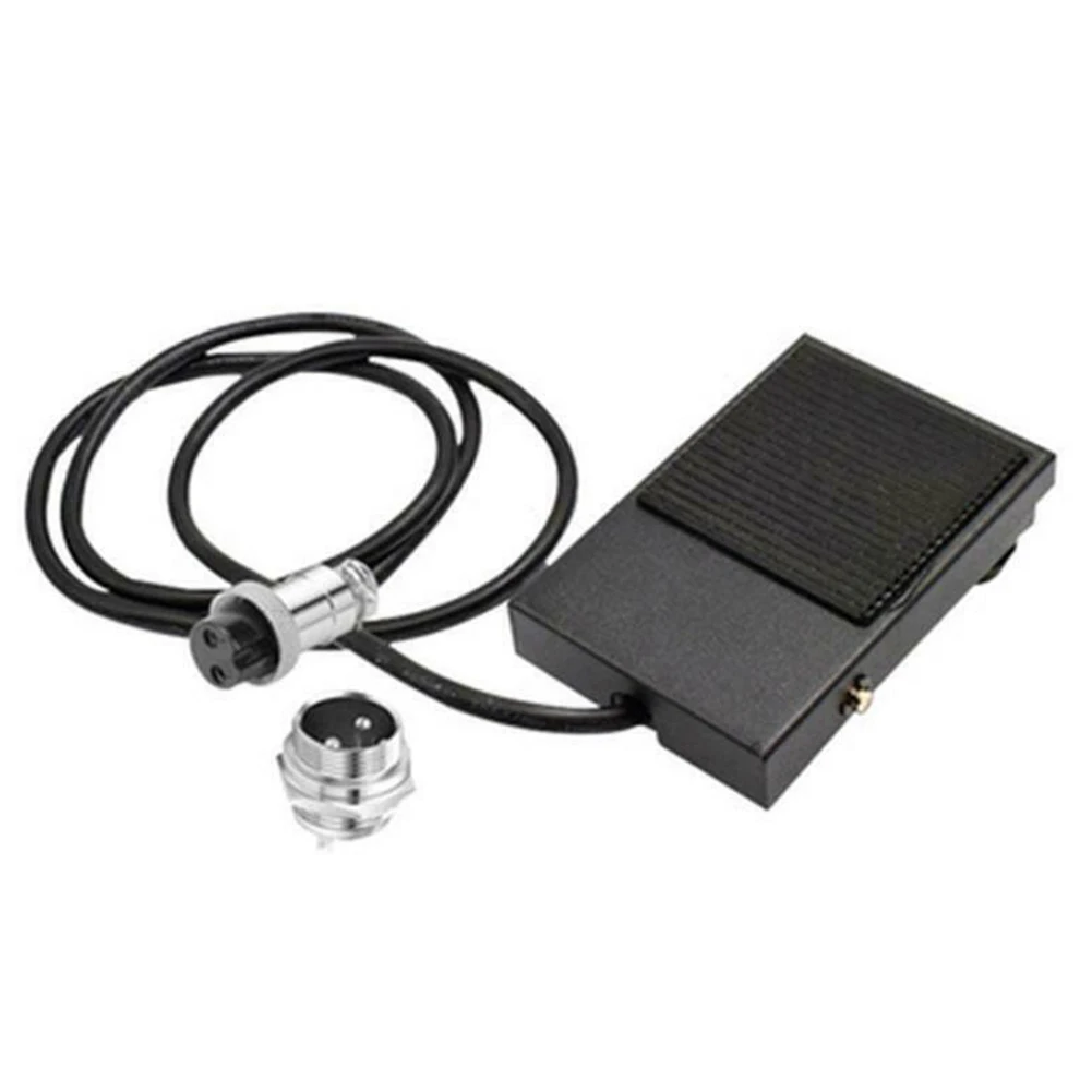2-контактная 3-контактная ножная педаль для TIG ATGW IGBT, споточный сварной резак, стандартная металлическая Нескользящая противоскользящая 2 м шнур 5A