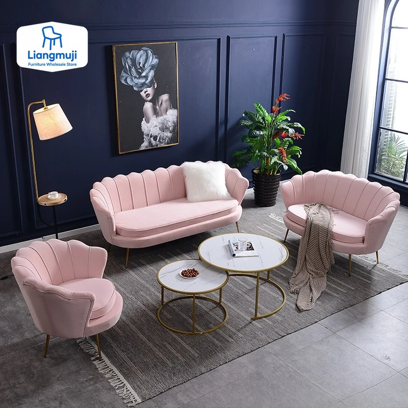 Дешевый розовый современный диван Love Seat Xxl Минималистичный дизайнерский необычный дизайн дивана для чтения Европейская большая мебель для салона канапе