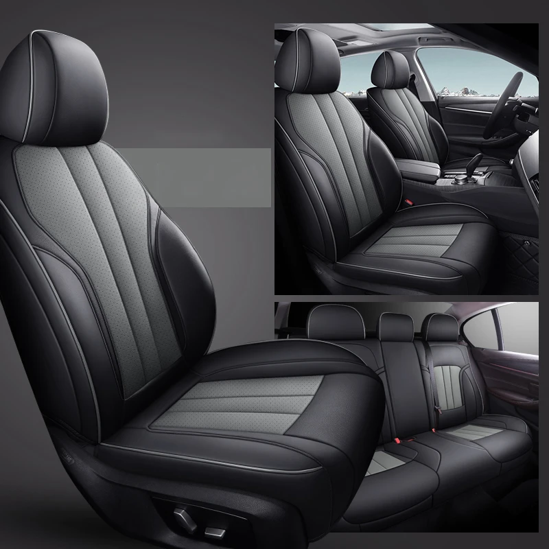 Роскошный чехол на автокресло на заказ для Haval Dargo M6 Plus Jolyon H3 F7 F7x H9 Jolion H6 2023 2024, кожаные автомобильные аксессуары для интерьера