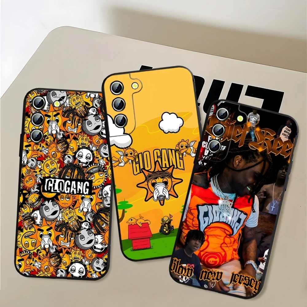 Телефонный чехол Glo Gang Chief Keef для Samsung A05 A14 A24 A52 A53 A54 A13 A12 A50 A33 A22 A31 A34 A03S A32 A21 A81 A73 Coque
