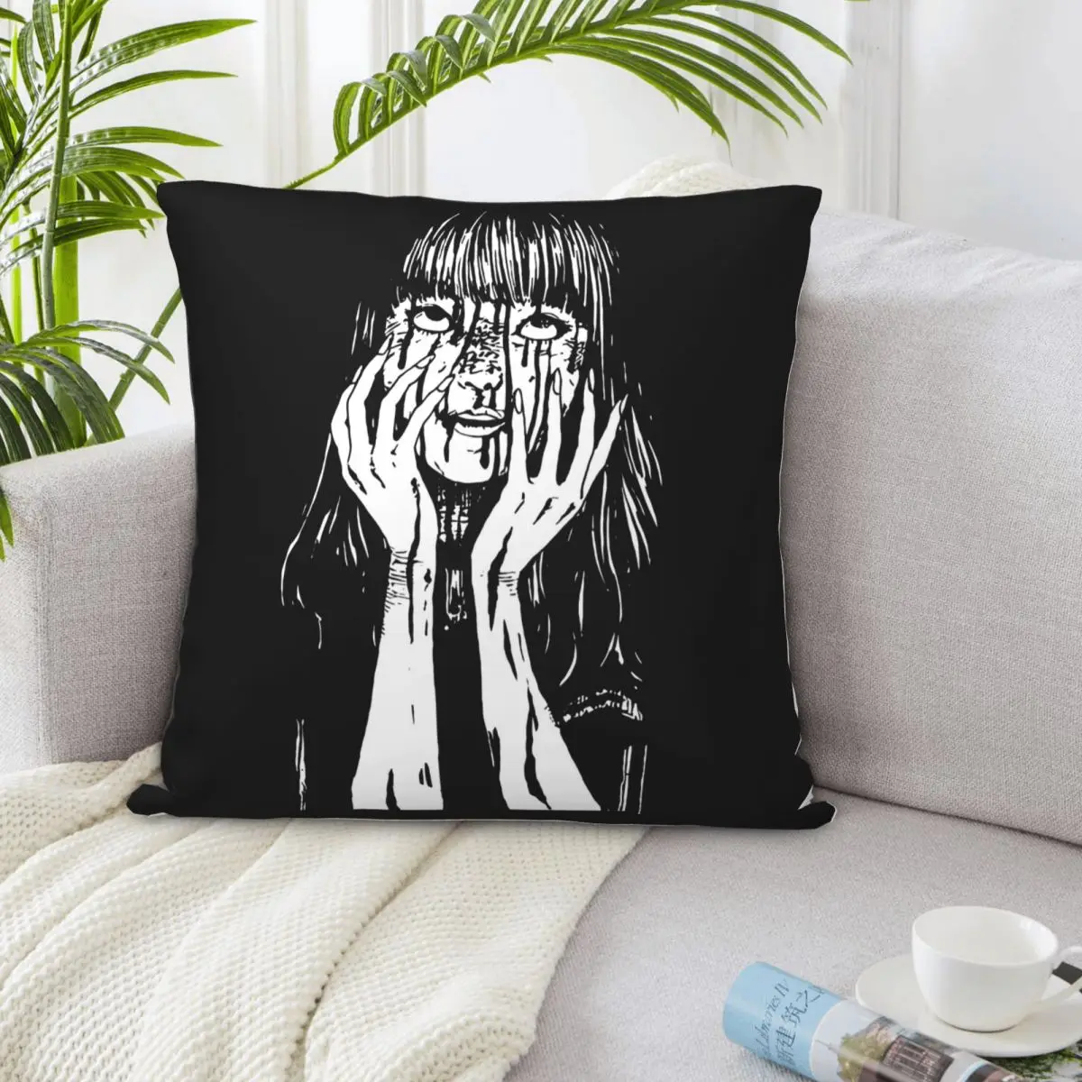 Мужчины Junji Ito Все, но призраки Junji Ito Женские футболки Топ Популярный стиль Весенняя крутая наволочка (art.: 3920ca310291b) - 3920ca310291b