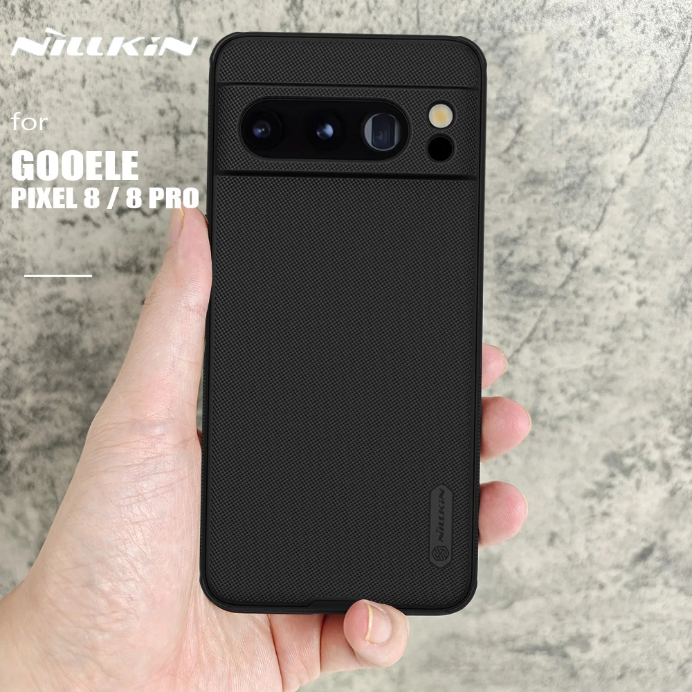Для Google Pixel 8 / 8 Pro чехол Nillkin суперматовый экран ультратонкая жесткая защита для ПК задняя крышка для Google Pixel 8 чехол