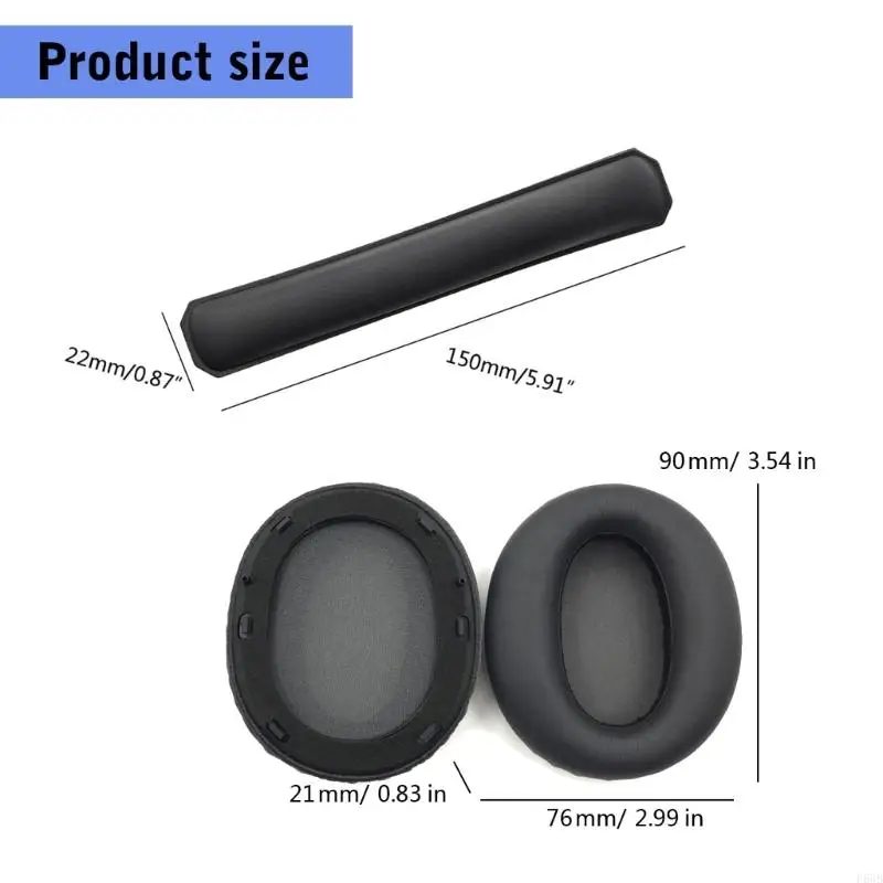 F68B Sponge Foam Warpads Warpads Ушные колодки для ушной подушки для подушки для подушки для гарнитур W820NB K820NC (art.: 3920cca71bd1f) - 3920cca71bd1f