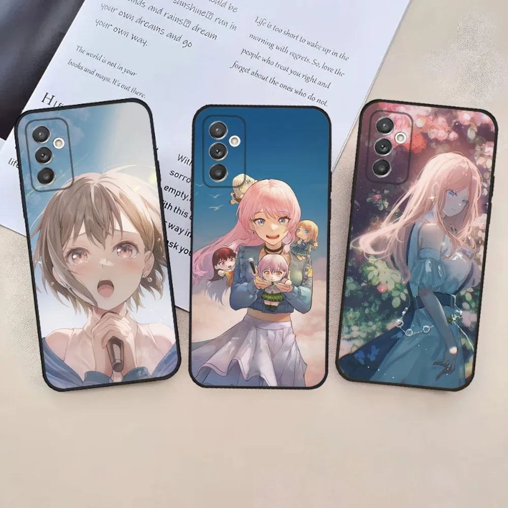 BanG Dream Mygo! Чехол для телефона Samsung S24,23,22,30,21,10,9,Ultra,Plus,Lite,FE, флейта, черный мягкий чехол