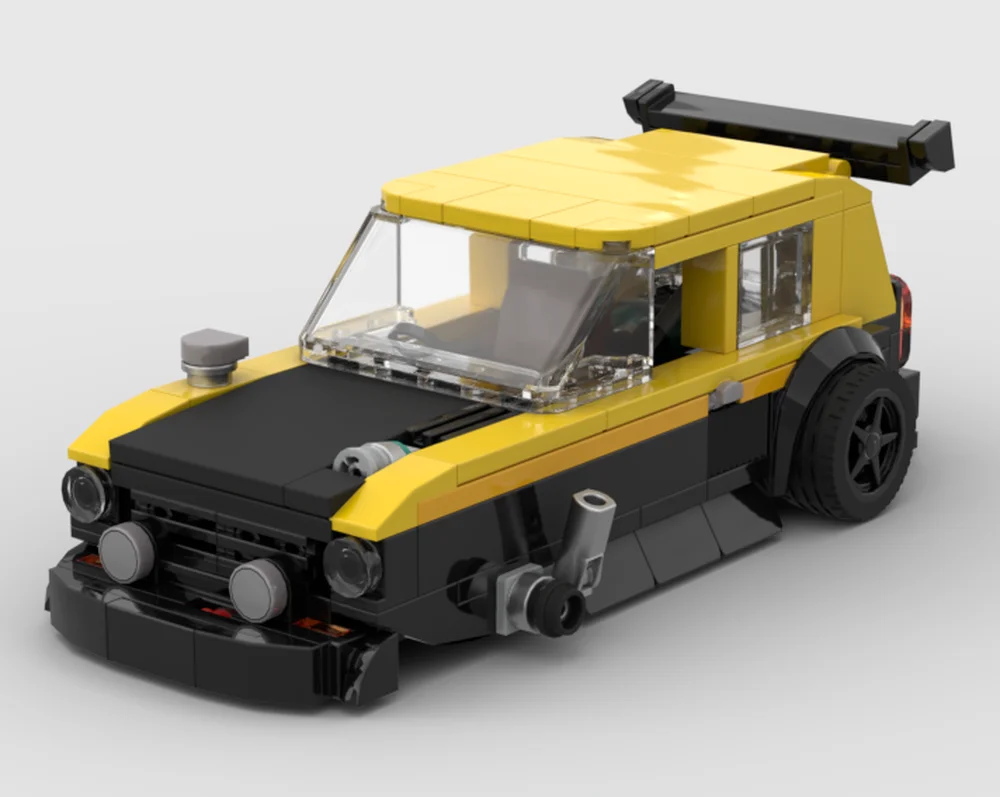 Moc 2024, City Speed Champion 1981, надежные автомобили Робин, спортивный автомобиль, строительные блоки, креативные гаражные игрушки, рождественский подарок ребенку