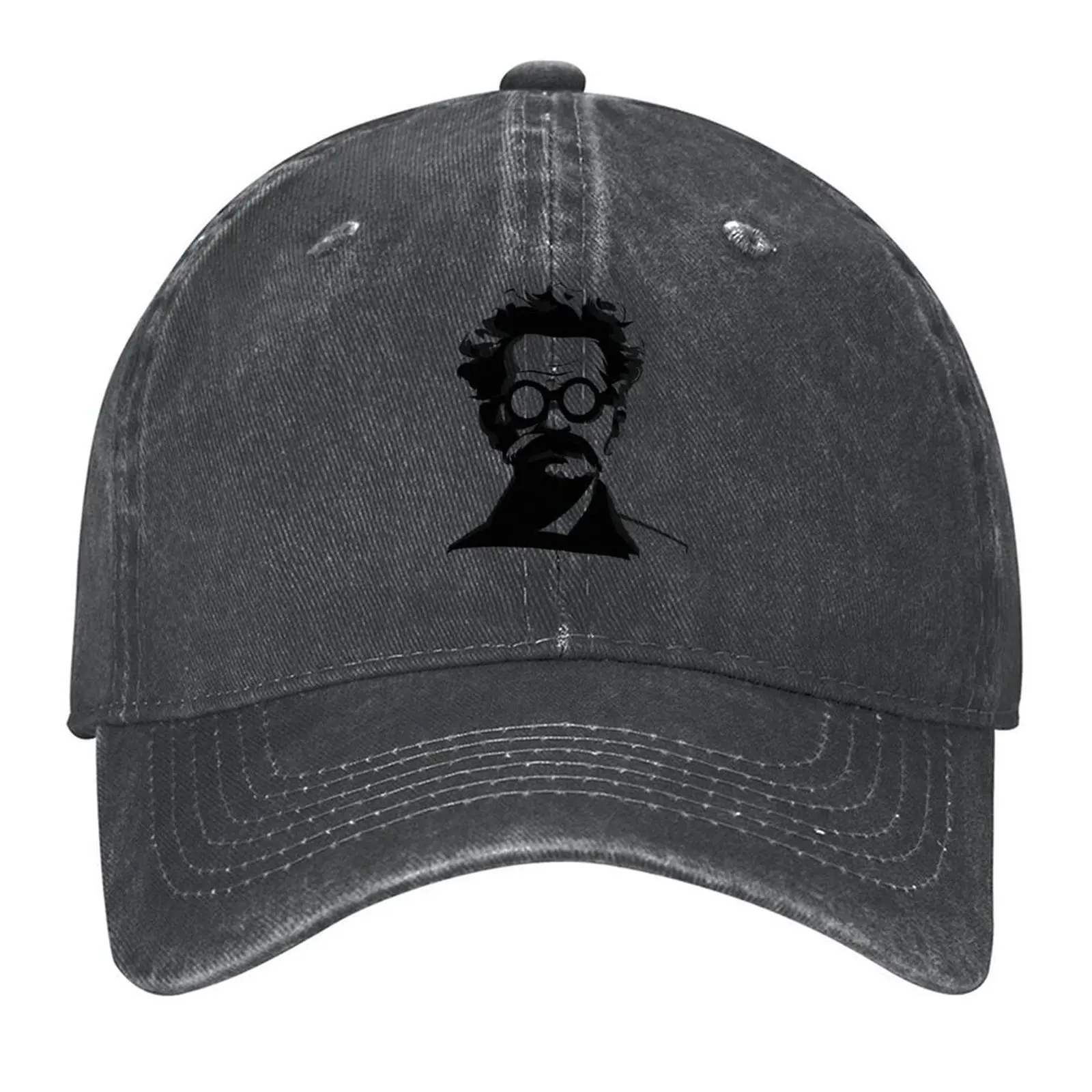 Лев Тро цкий - Бейсболка Trotsky черная Кепка от солнца Кепки от солнца Одежда для гольфа Женская пляжная аутлет 2025 Мужская