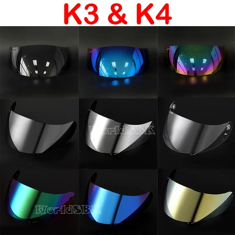 Козырек для шлема для AGV K3 K4 Casco аксессуары для мотоциклов K3 Защита от УФ-лучей K4 защита для объектива шлема ветрозащитный защитный козырек для лобового стекла