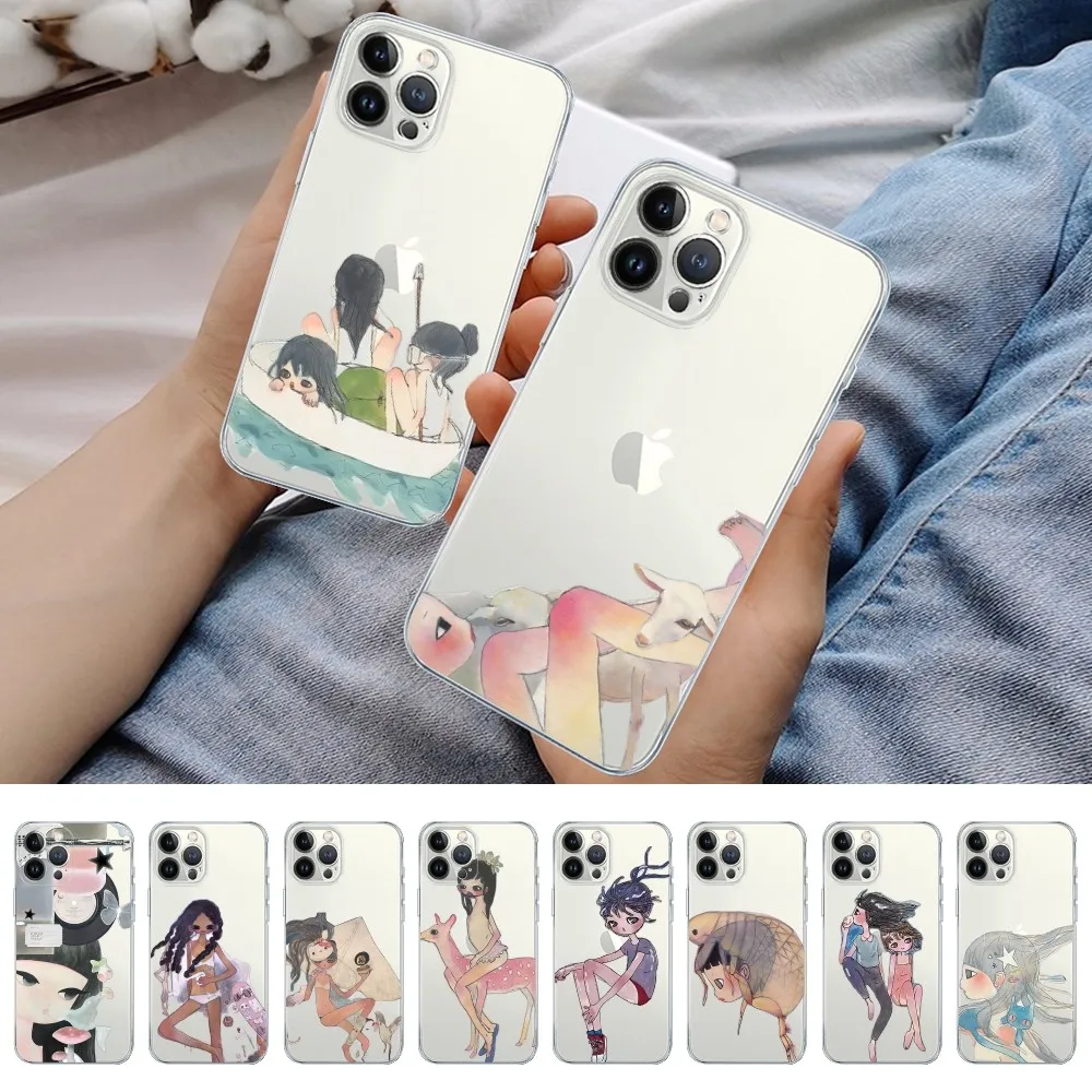 Чехол для телефона Aya Takano для IPhone 15 14 13 12 11 Pro Max XS X XR SE 2020 6 7 8 Plus Mini, защитный чехол