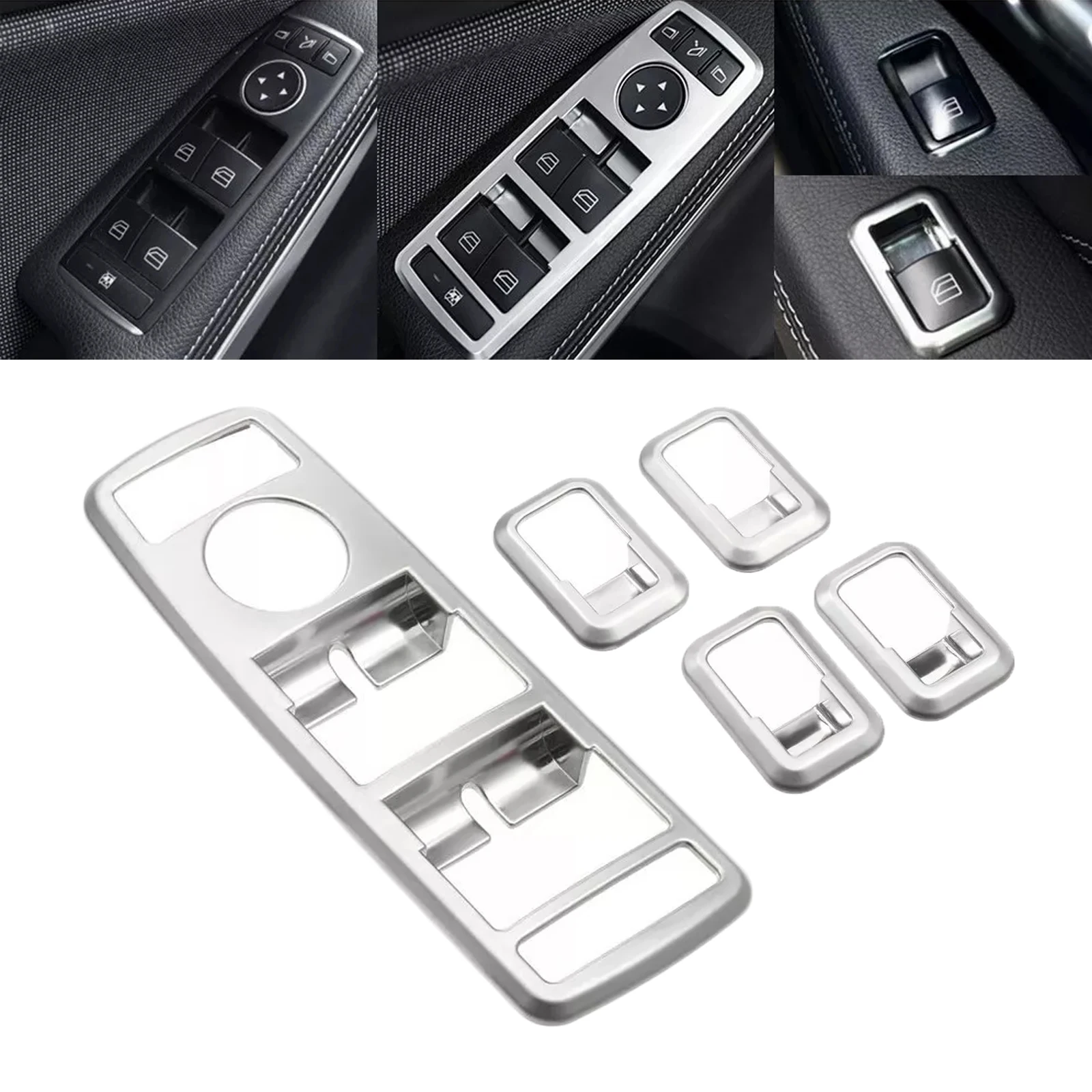 5X GLFor ASSFor ES Switch CovFor Er Trim For MFor EdFor Es for A B C For E CLFor A CLS For GL For GLFor A For GLK (art.: 3920c8f6f58bf) - 3920c8f6f58bf
