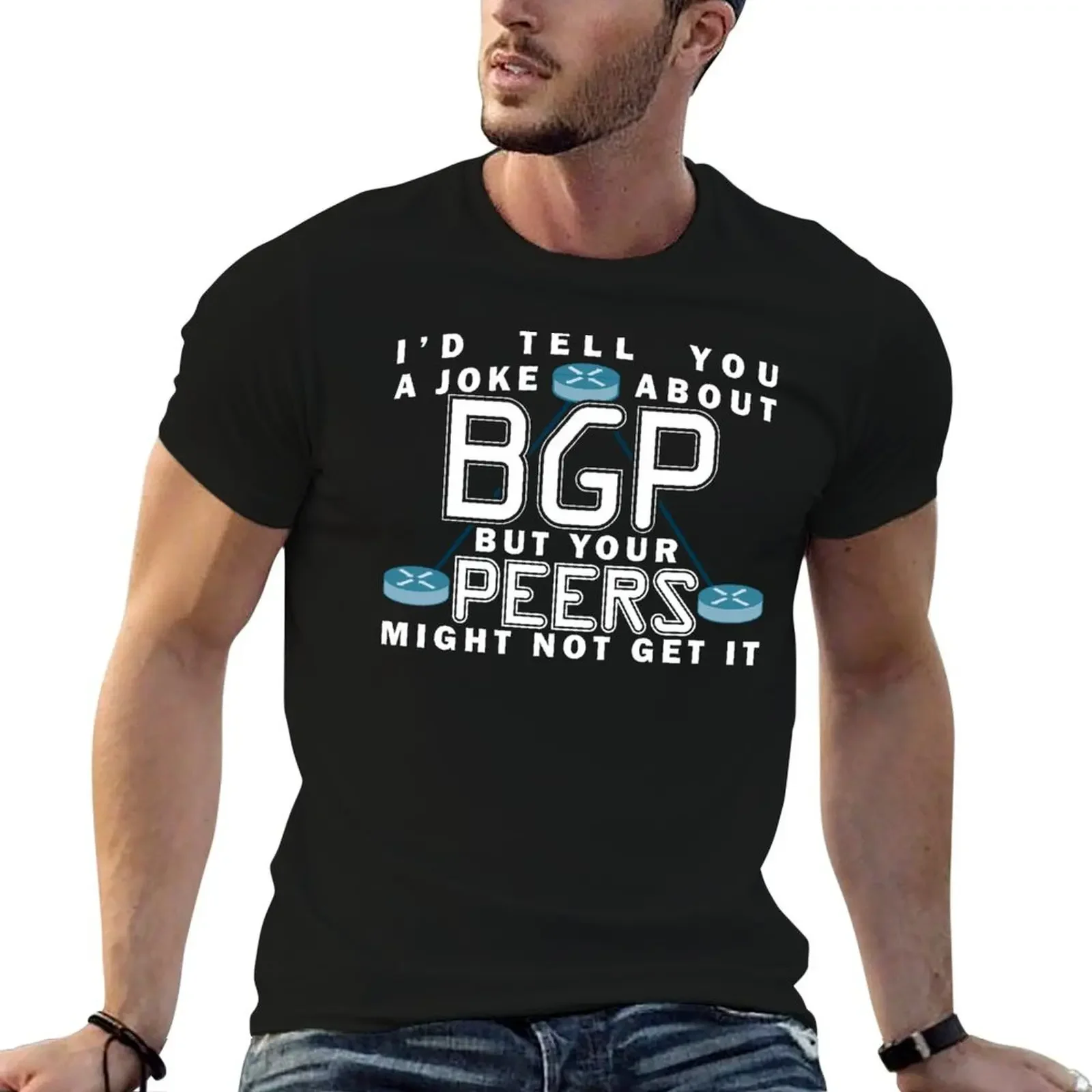 Футболка BGP Joke Network Joke, мужская футболка для одежды на день Святого Валентина