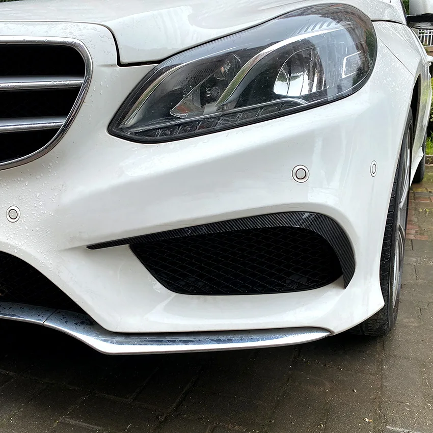Передний бампер, спойлер, противотуманная фрикционная утка для Mercedes-Benz E-Class W212 Facelift 2013-2015, углеродное волокно (art.: 3920c57d1a5fa) - 3920c57d1a5fa