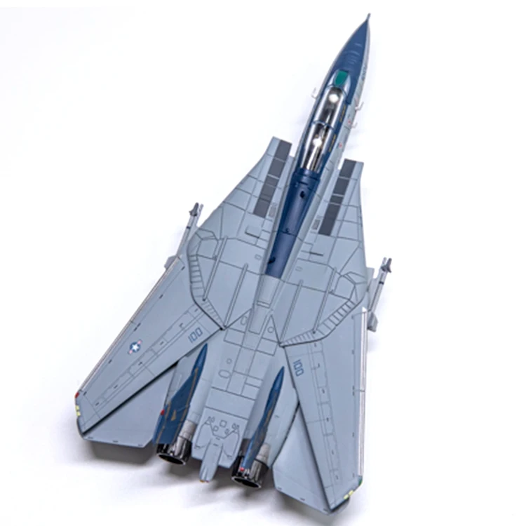 S14 1/144 Модель истребителя US F-14B VF-32 Эскадрилья меча AC100 2005, модель самолета из сплава