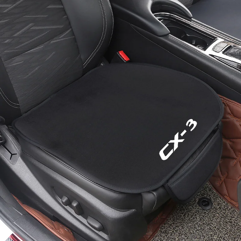Для Mazda CX-3 CX3 Aksesoris Kursi Mobil Anti-selip Es Sutra Beludru Mewah 1 Buah