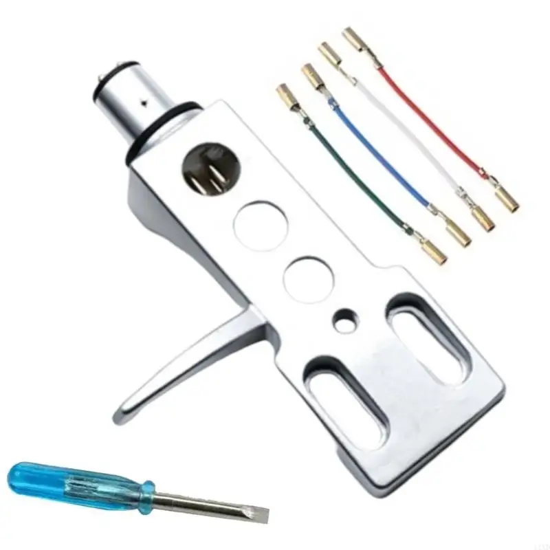 Классический 4PIN Turntable Cartridge Mount Mount Headshell Phono Cartridge Держатель металл (art.: 3920cd4402a1a) - 3920cd4402a1a