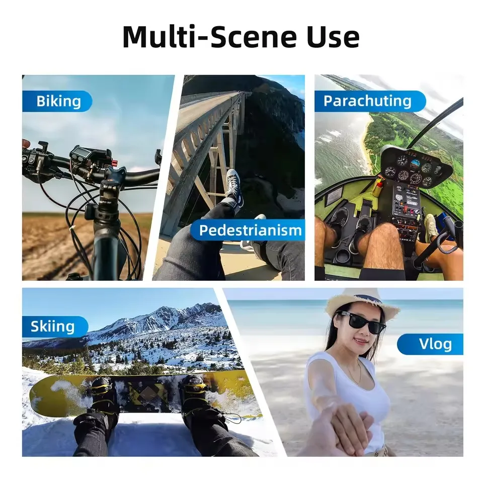 TELESIN Ремешок на голову для экшн-камеры, нагрудный ремень, крепление для GoPro Hero 13 12 11 10 9 Insta360 Ace AcePro DJI Osmo Action 5 4 3 Camera (art.: 3920ccc16dce5) - 3920ccc16dce5