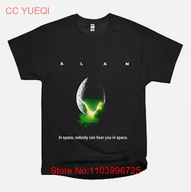 Футболка унисекс, классное художественное украшение, подарок, NWT Alan Alien Space