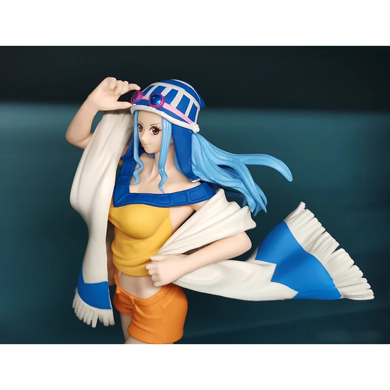 Фото Оригинальный оригинальный BANPRESTO Nefertari Vivi милый пиратский стиль цельный дисплей из ПВХ №3
