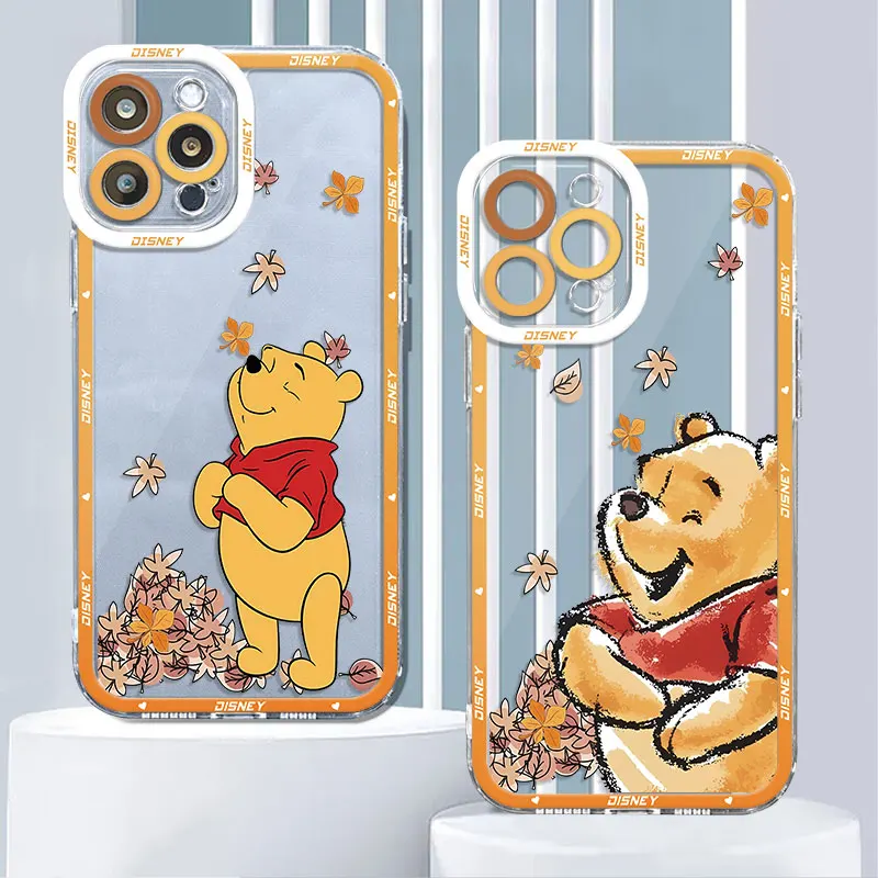 Чехол для Samsung Galaxy S22 Plus S10 Plus S20 S24 FE S23 FE Note 20 Ultra Note 10 S21 S23 Ultra Disney Винни-пух