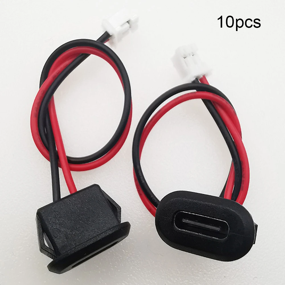 Фото 10 шт., разъем USB Type-C мама с PH 2,0, разъем для быстрой зарядки Type-C, 3A, Женский Разъем, LCP UL94 V-0 №2