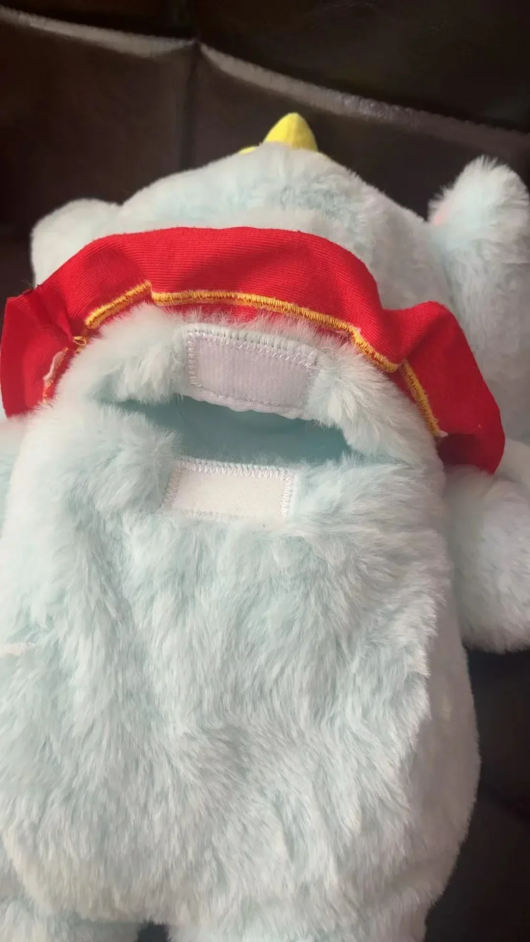 Фото Мешок для горячей воды с героями мультфильмов Диснея Angeline, Stitch, Дамбо, Медведь Пуха, милая плюшевая кукла, внутренняя сумка из ПВХ с водонаполнителем №4