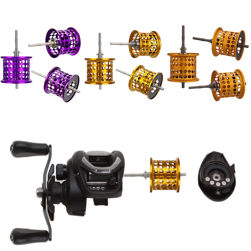 Катушка для рыболовной катушки для Daiwa CC80, мелкая катушка для 2 10 г, приманка, 1 шт., аксессуар из алюминиевого сплава, инструмент «сделай сам» (art.: 3920cf14c08fe) - 3920cf14c08fe