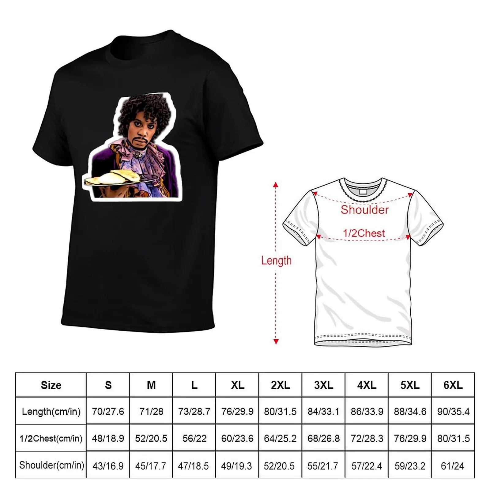 Pancakes! Dave Chappelle_s Prince Character T-Shirt man t shirt designer man t shirts high quality luxury brand T-Shirt (art.: 3920d25a2766c) - 3920d25a2766c